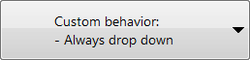 Better SplitButton Always Dropdown Option