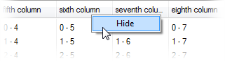 column-hide-before Hiding column via context menu
