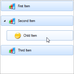 screen-custom-spacing Custom Spacing between Items